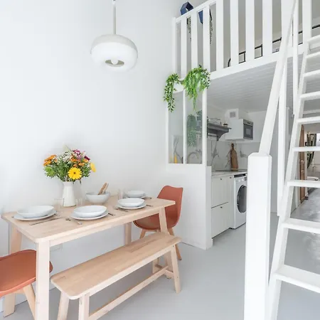 Appartamento Urban White - Loft Lumineux Avec Terrasse Lione